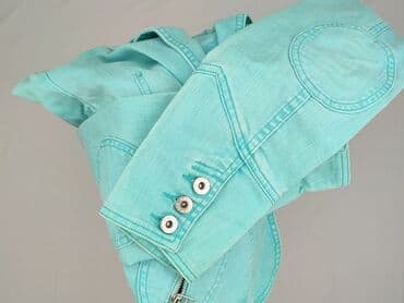 mohito marynarka czerwona: Kurtka jeansowa damska, rozmiar L — 6