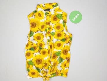 żółte bluzki z krótkim rękawem: Atmosphere, Bluzka damska, rozmiar S — 2