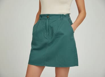 zielone spódnice mini: Spódnica damska, rozmiar M — 1