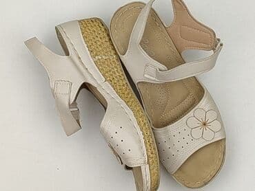 sandały koturna ccc: Sandals for women, size 41 — 1