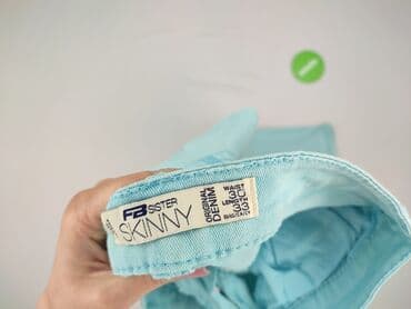 obcisłe krótkie spodenki: FBsister, Jeansy damskie, rozmiar M — 4