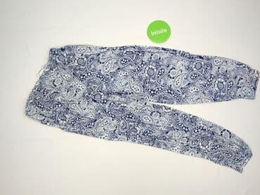 Women: Material trousers for women, size 3XL (EU 46) — 3