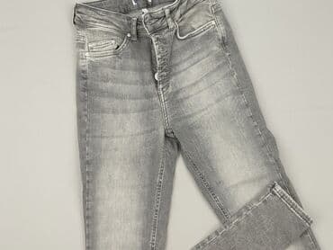 szare jeansy damskie stylizacje: Zara, Jeansy damskie, rozmiar S — 1