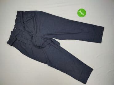 Women: H&M, Material trousers for women, size 2XL (EU 44) — 2