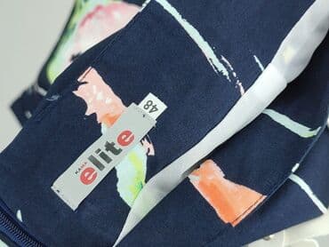 spódniczka alex biało niebieska: Spódnica damska, rozmiar 3XL — 6