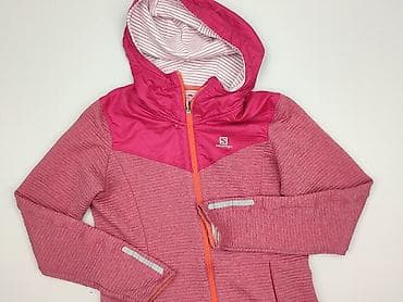 dresy z polaru: Salomon, Bluza z kapturem damska, rozmiar M — 1