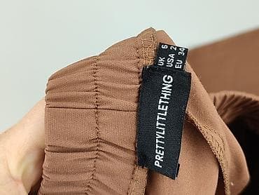 action legginsy: PrettyLittleThing, Spodnie materiałowe damskie, rozmiar XS — 4