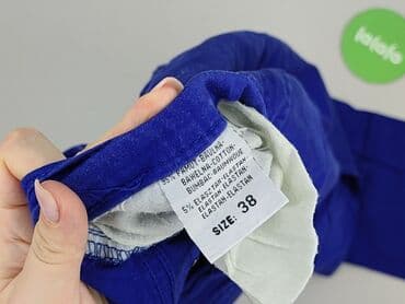 Women: Cherry, Material trousers for women, size M (EU 38) — 5