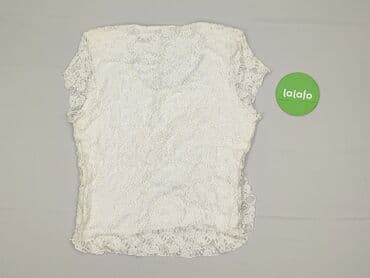 eleganckie białe bluzki wizytowe: Petite, Women's blouse, size M — 4