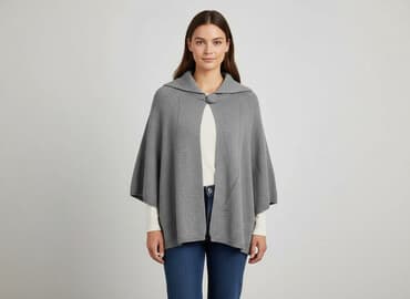 sukienki z kaszmiru: Dressbarn, Ponczo damskie, rozmiar S — 7