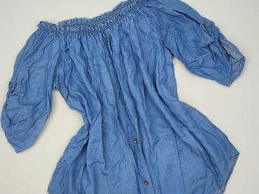 bluzki oversize opadające ramię: Bluzka damska, rozmiar S — 2