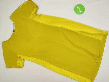 bluzka żółta w czarne paski: Turnover, Sukienka damska, rozmiar M — 2