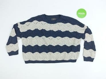 c a sweter w paski: ONLY, Sweter damski, rozmiar L — 2