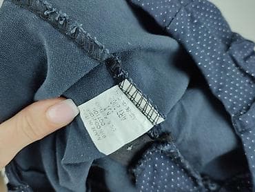 Material trousers for women, size M — 4