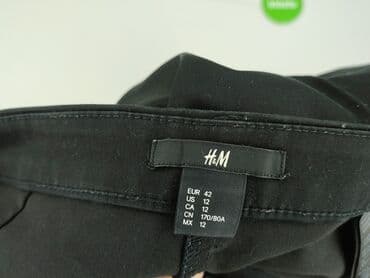 spódnice dresowe maxi allegro: H&M, Spodnie materiałowe damskie, rozmiar XL — 4