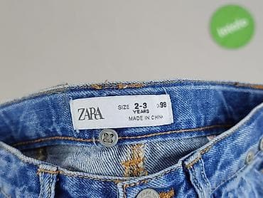 tabi skarpety: Spodnie jeansowe, Zara, 2-3 lat, 98, stan - Idealny — 4