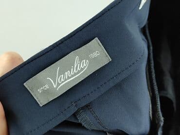 Ubrania damskie: Vanilia, Spodnie materiałowe damskie, rozmiar L — 5