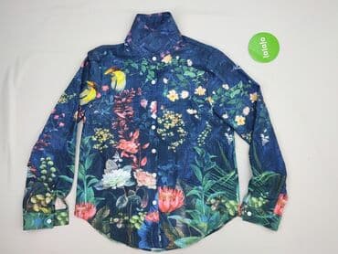 paznokcie do niebieskiej sukienki: Koszula damska, L — 2