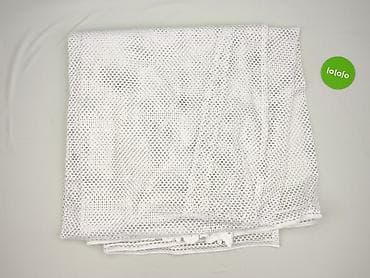 Побутова хімія, хозтовари: Biała tkanina siateczkowa z haftowanym brzegiem - Materiał: lekka — 2