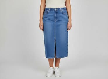 spódnice jeansowe rozmiar 50: Denim 1982, Spódnica damska, rozmiar XL — 1