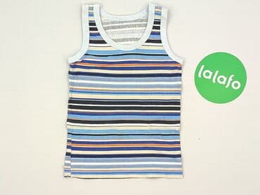 piżama pajacyk 128: T-shirt, 9-12 months, condition - Good — 2