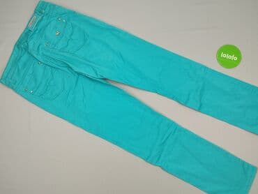 Women: Material trousers for women, size L (EU 40) — 3