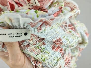 zara sukienka w kwiaty z bufiastymi rękawami: Zara, Women`s dress, size M — 6