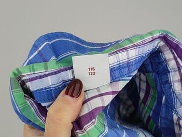 quechua kurtki: Shirt 7 years, condition - Perfect, pattern - Cell, color - Blue — 5