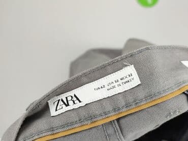 emo bluzy: Zara, Chinosy dla mężczyzn, rozmiar L — 4