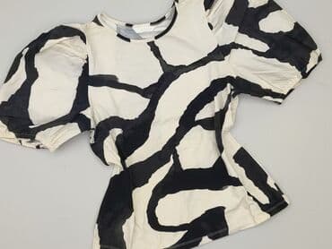 bluzki z tiulem czarne: H&M, Bluzka damska, M — 1