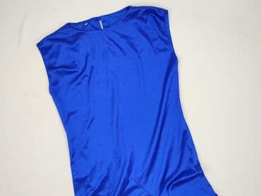 sukienki na wesele maxi chabrowa: Sukienka damska, rozmiar S — 2