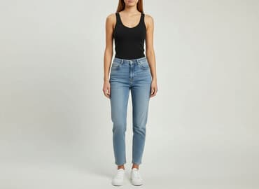 terranova spodnie z wysokim stanem: Terranova, Top damski, rozmiar M — 7