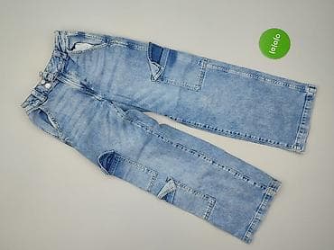 spodnice hm: Spodnie jeansowe, H&M, 12 lat, 146, stan - Idealny — 2