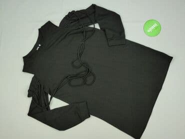 czarna sukienka z długim rękawem sinsay: Sinsay, Sukienka damska, rozmiar XS — 2