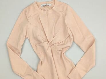 niebieska satynowa sukienka zara: Zara, Bluzka damska, rozmiar S — 1