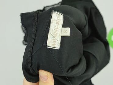 bluzki prześwitujące czarne: Bluzka damska, S — 4