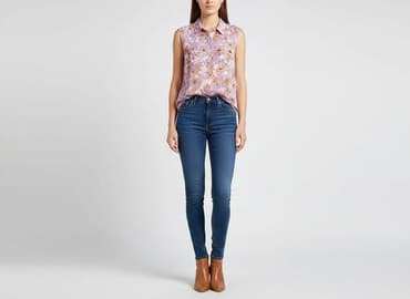 bluzka w kwiaty new yorker: H&M, Bluzka damska, rozmiar S — 7