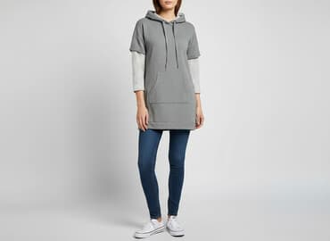 bluzy dresowe edc by esprit: Edc by Esprit, Bluza z kapturem damska, rozmiar M — 7