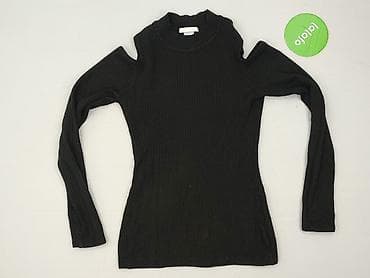 czarny sweter h: H&M, Sweter damski, rozmiar S — 2