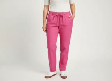 hello kitty spodnie świąteczne: Laura Torelli, Spodnie materiałowe damskie, rozmiar M — 1