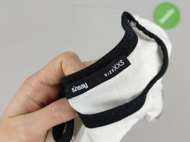 reserved koszulki z dlugim rekawem: Sinsay, T-shirt damski, 2XS — 4