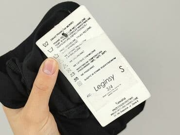 o'la voga legginsy czarne: Legginsy Sportowe damskie, rozmiar S — 5