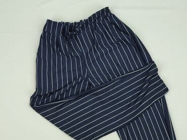 spodnie w paski pull and bear: Spodnie materiałowe damskie, rozmiar M — 1