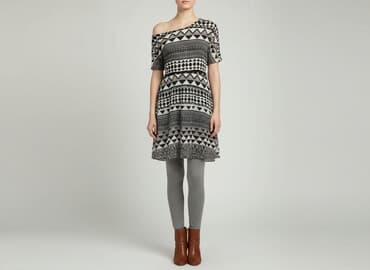 sukienka w etniczne wzory: Sukienka damska, rozmiar S — 6