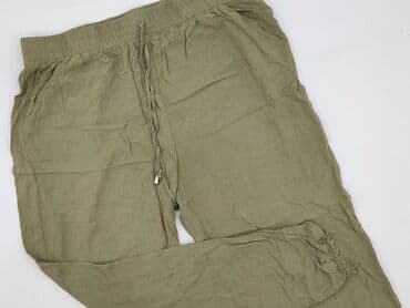Women's Clothing: Material trousers for women, size XL (EU 42) — 1