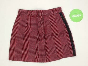 plisowane czerwone spódnice: Terranova, Women`s skirt, size S (EU 36) — 3