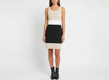 ccc sandały czarne na obcasie: Quiz, Sukienka damska, rozmiar M — 7