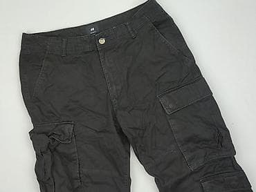 Męskie spodnie cargo H&M – Relaxed Fit - Krój: relaxed fit