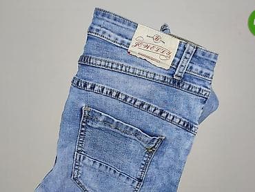 dżins tekst: Jeansy damskie, rozmiar M — 5
