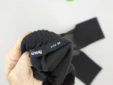 sinsay plus size spodnie: Spodnie materiałowe damskie, rozmiar M — 4